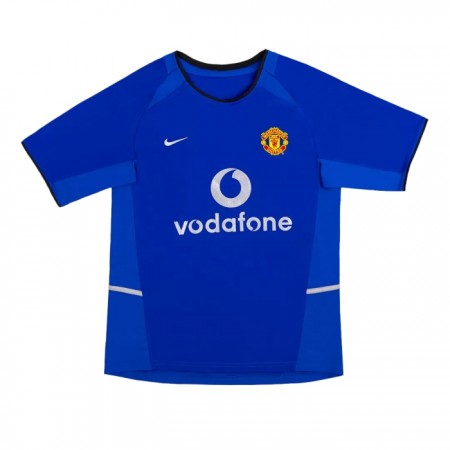 Nogometni Dres Manchester United 2002-03 Retro Treći